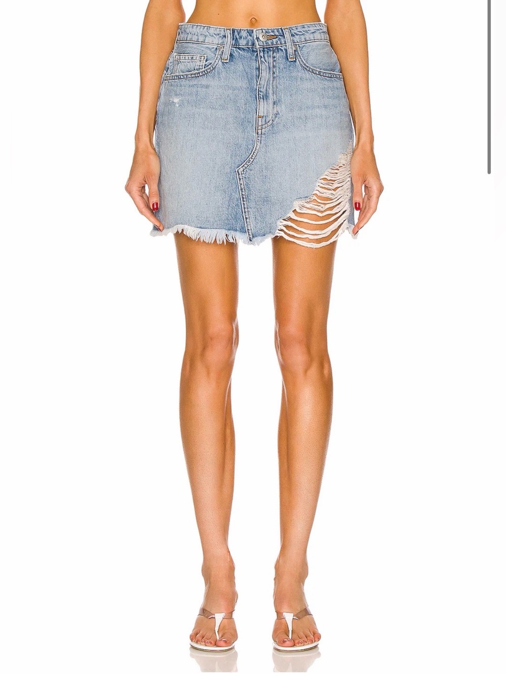 Jonathan Simkhai Denim Mini Skirt size 28